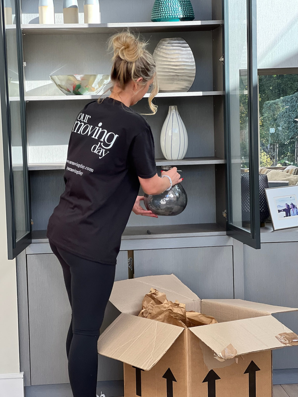 Professional home organisation help Hertfordshire unpacking.