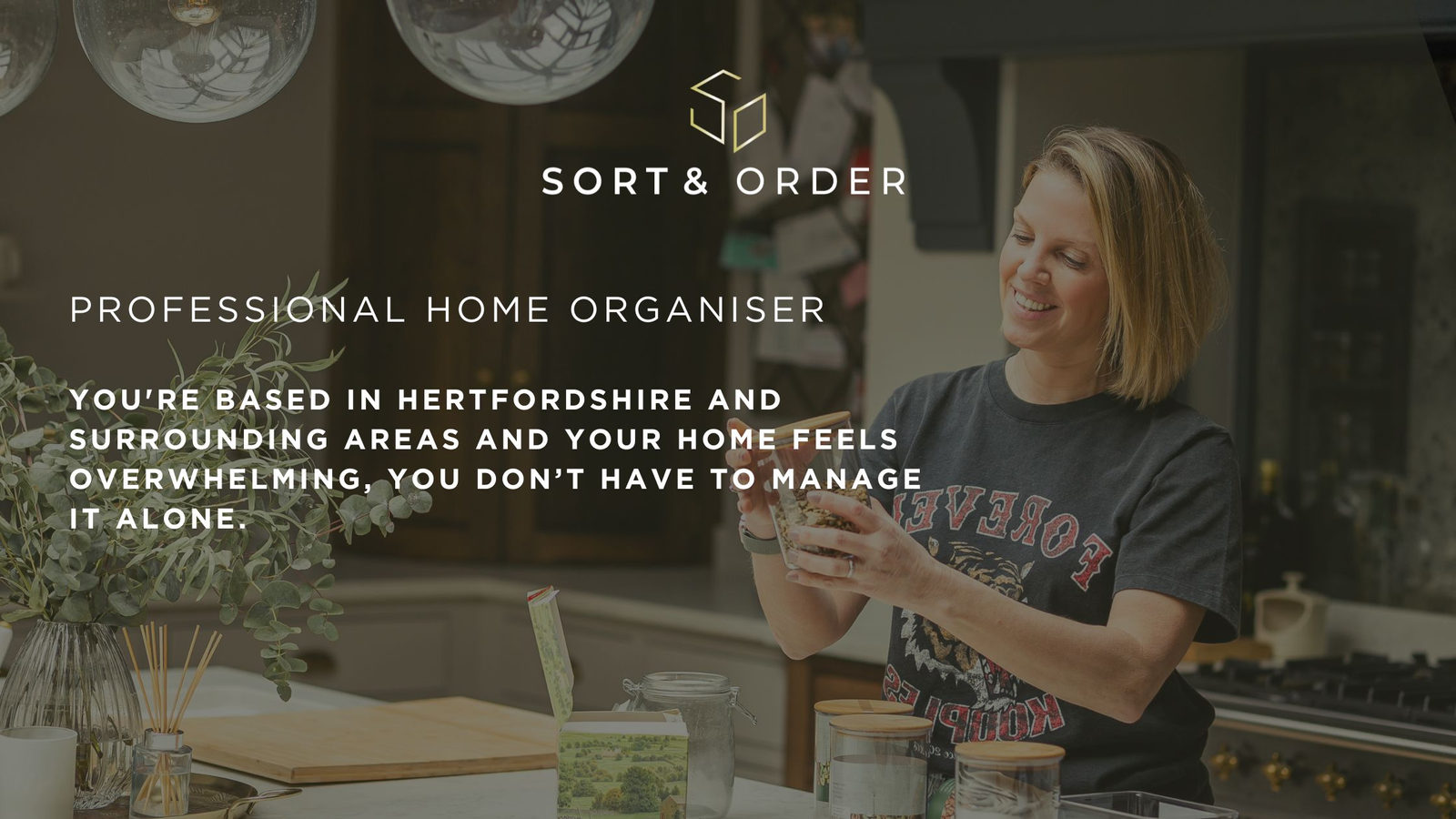 Helen Dear professional home organiser and decluttering in Berkhamsted contact details in hertfordshire