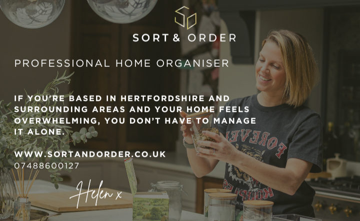 details of a Professional organiser in Hertfordshire